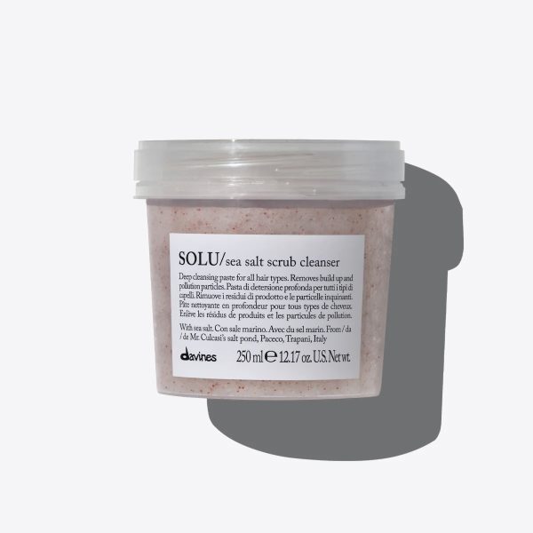 SOLU Sea Salt Scrub - Scrub de curățare pentru toate tipurile de păr