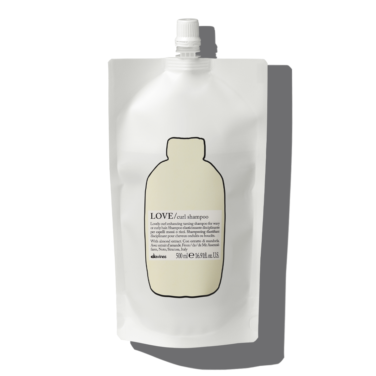 LOVE CURL Șampon pentru părul ondulat sau creț - Refill