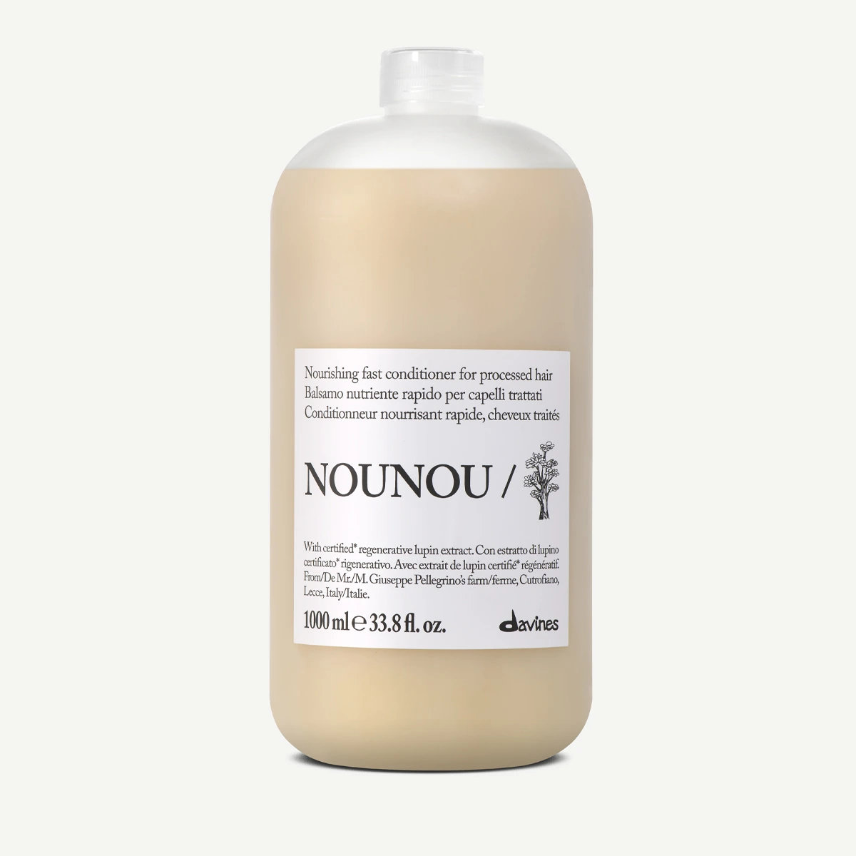NOUNOU Balsam nutritiv pentru părul uscat și tratat 1000 ml NEW