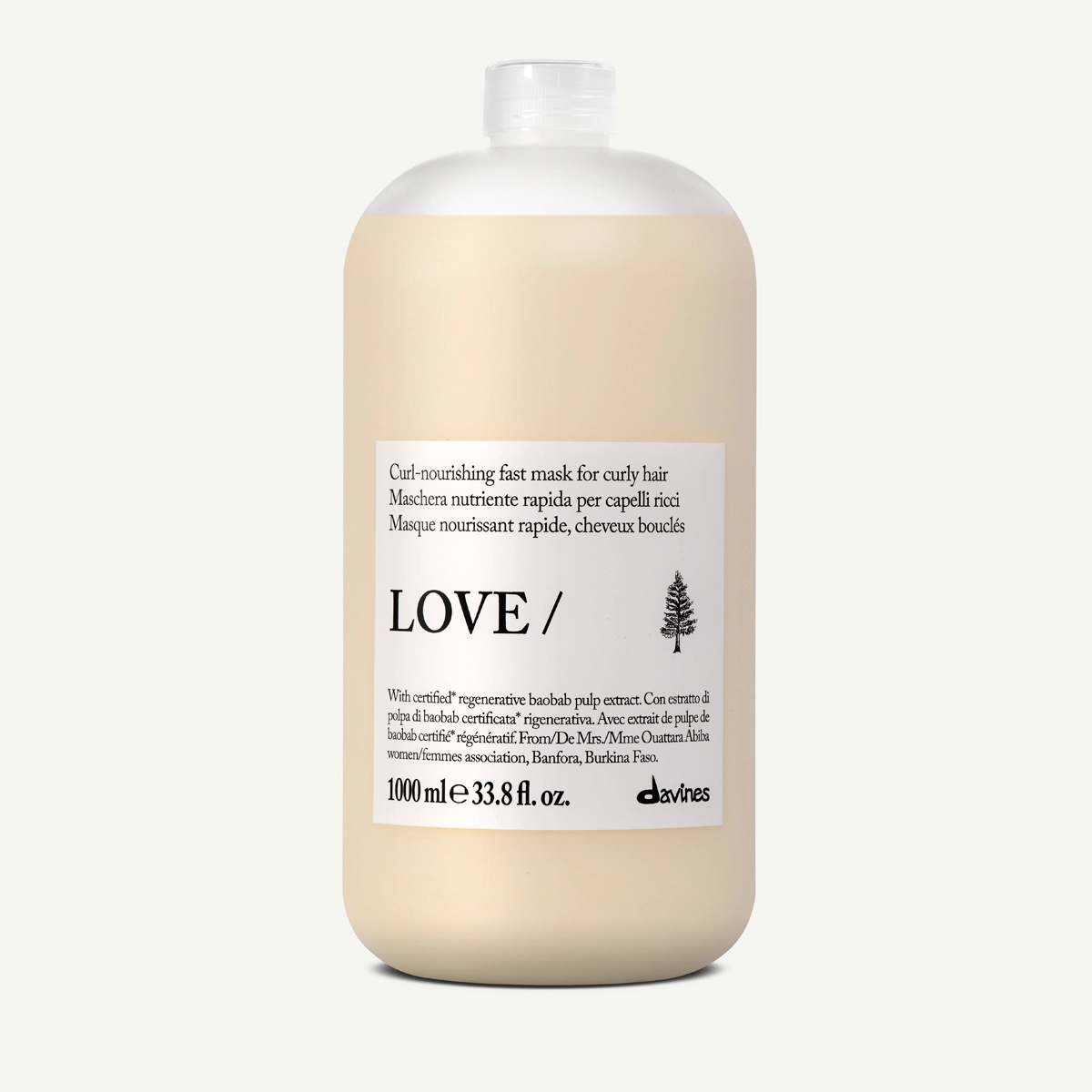 LOVE CURL Mască pentru părul creț și ondulat 1000 ml NEW